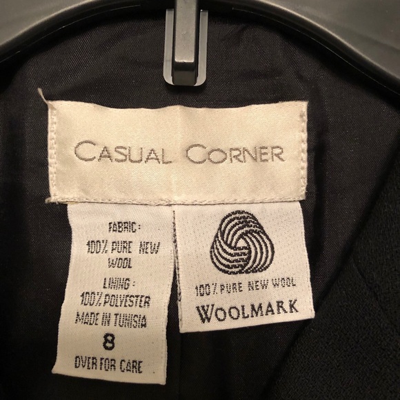 Casual Corner Wool Jacket - Picture 4 of 5